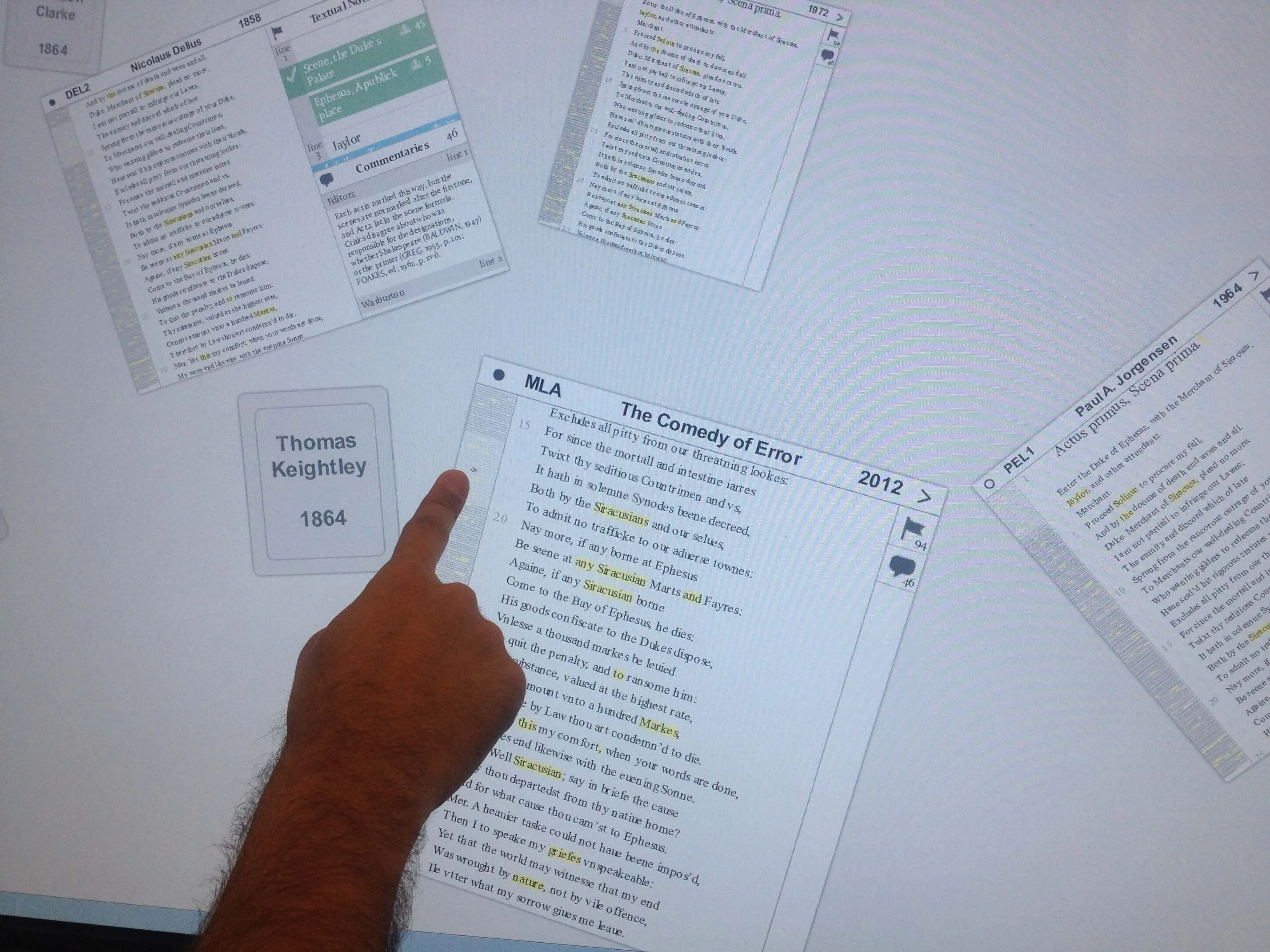 Multi-Touch Variorum